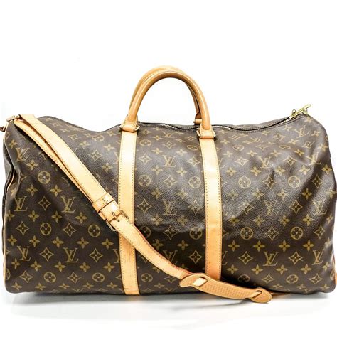 louis vuitton keepall bandouliere monogram|keepall bandouliere 55 price.